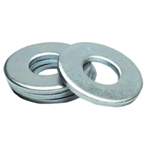 3/4 Bolt Size - Zinc Plated Carbon Steel - Flat Washer (100)