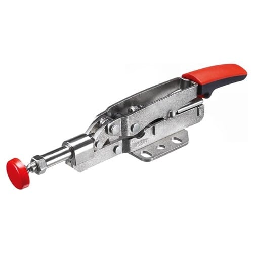 0-3/8 Horizontal Toggle Clamp - Push Pull - Flanged Base