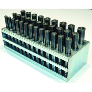 Spellmaco Transfer Punch Set -- 1/2 - 1 x 64ths