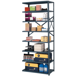 48 x 12 x 85'' (8 Shelves) - Open Style Add-On Shelving Unit