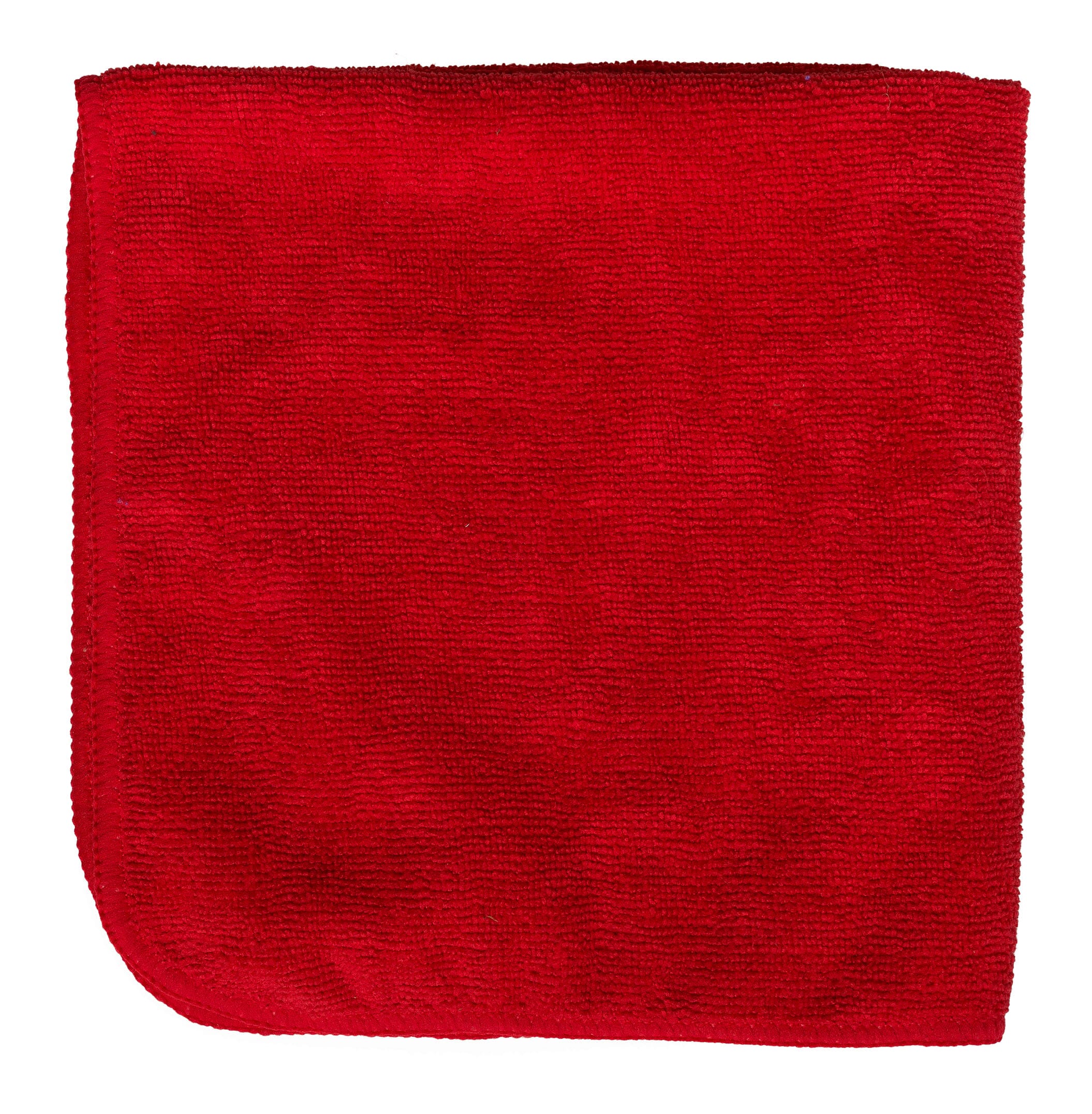 16" X 16" Microfiber Cloth Red