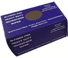 12" X 12" Blue Heavy Duty Disposable Microfiber Wiper