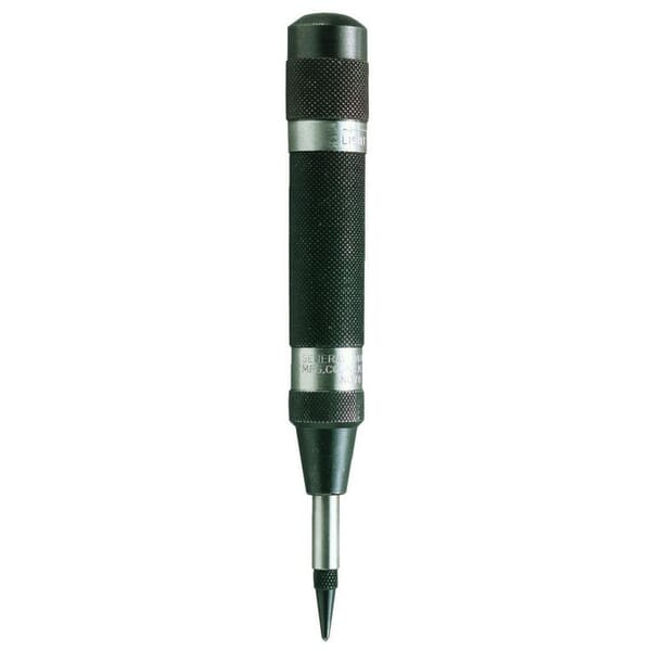 GENERAL 78 Automatic Center Punch Steel Automatic Center Punch, 0.083 in Tip, 6 in OAL
