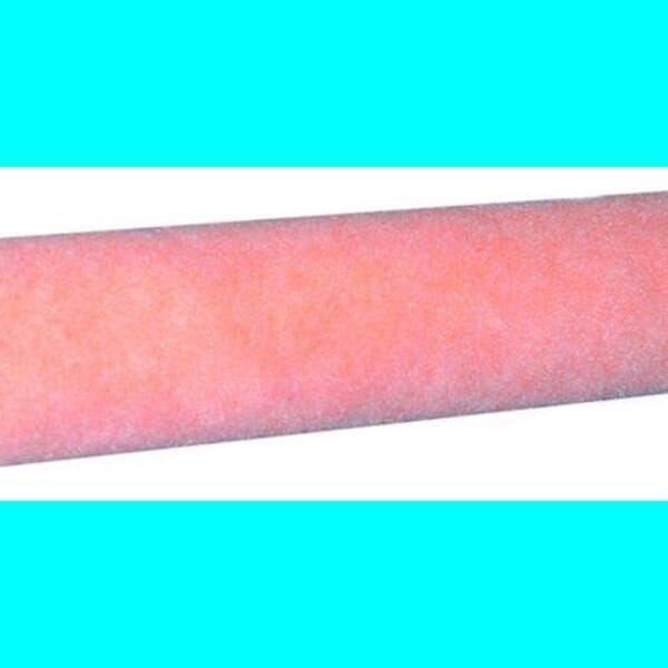 Magnolia Brush 4SC038 Roller Cover Polyester Fabric Roller Cover, 3/8 in Nap, 4 in L, Polyester, Semi-Smooth Surface