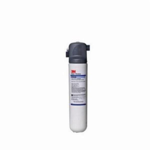 3M 7000125417 BREW Water Filter System, 15-1/2 in H, 1.5 gpm Flow Rate, 100 deg F, 125 psi Max Pressure