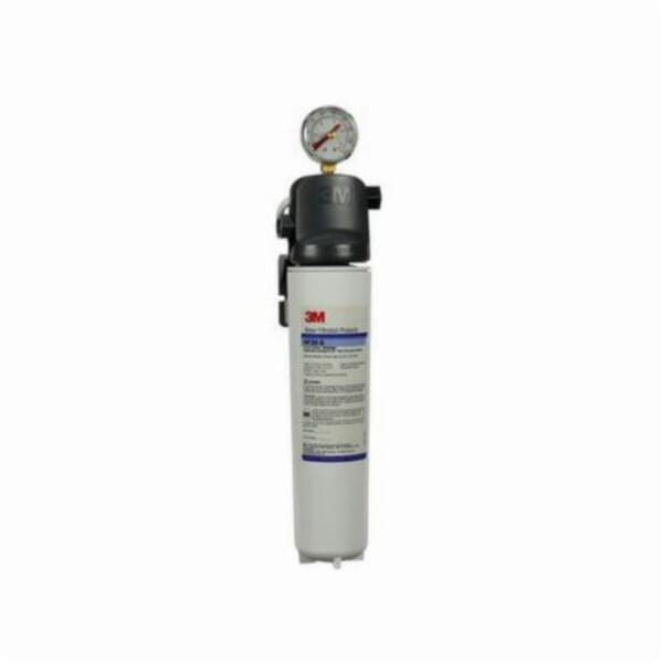 3M 7000125416 HF Series High Flow Filter Cartridge, 3 in Dia Outside x 13-7/8 in H, 1.5 gpm Flow Rate, 100 deg F, 125 psi Max Pressure