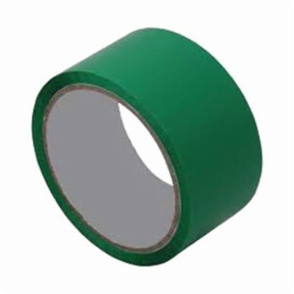 3M Film Tape, 4 mil THK, Rubber/Silicon Blend Adhesive, Polyester Backing, Green