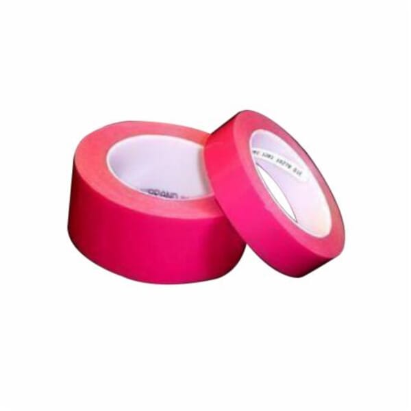 3M 021200 Circuit Plating Tape, 3M Circuit Plating Tape, 3.6 mil THK, Rubber/Silicon Blend Adhesive, Polyester Backing, Red