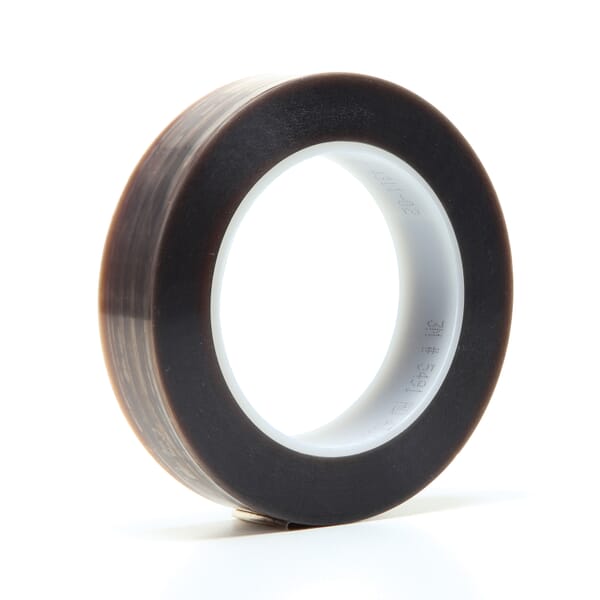 3M Film Tape, 6.7 mil THK, Silicon Adhesive, Extruded PTFE Backing, Gray