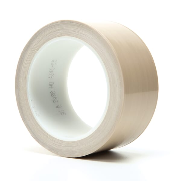 3M Film Tape, Silicon Free Rubber Adhesive, Extruded PTFE Backing