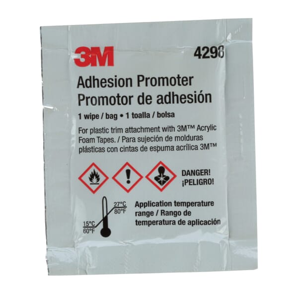 3M 7000002020 Adhesion Promoter, 2.5 cc Container Sponge Applicator Packet Container