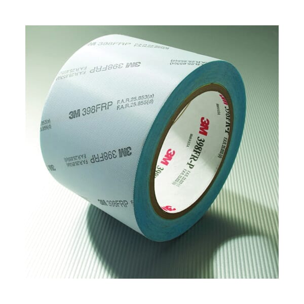 3M 7000049004 Glass Cloth Tape, 36 yd L x 3 in W, 7 mil THK, Acrylic Adhesive, Glass Cloth Backing, White