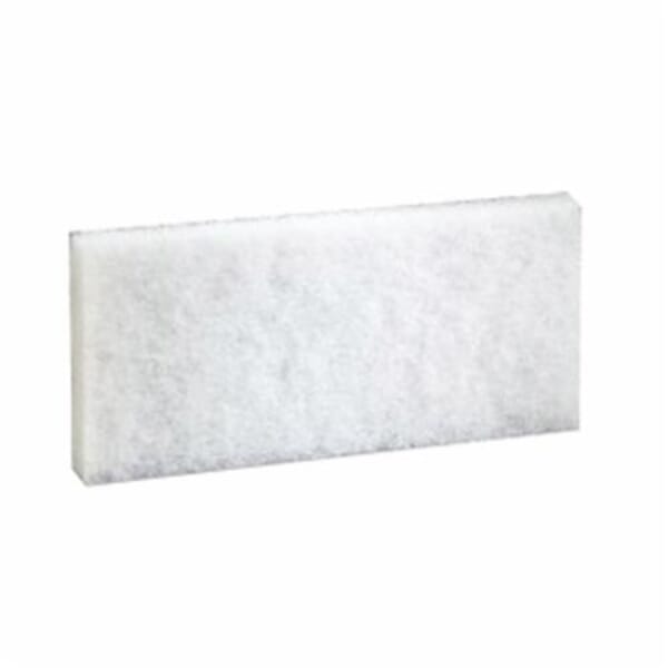 Doodlebug 4801108003 Cleaning Pad, 10 in L x 4.6 in W x 1/2 in THK, White