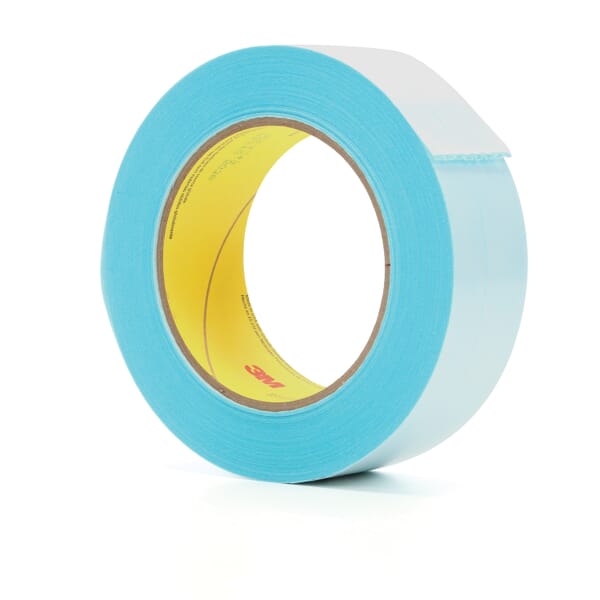 3M 7010374532 Splittable Splice Tape, 33 m L x 37.5 mm W, 5 mil THK, Repulpable Paper Backing, Blue