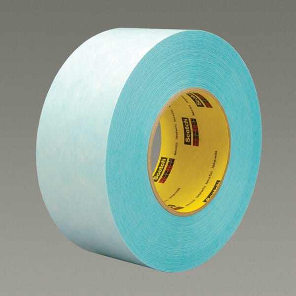 3M 7100042091 Splittable Splice Tape, 55 m L x 60 mm W, 6.5 mil THK, Repulpable Paper Backing, Blue