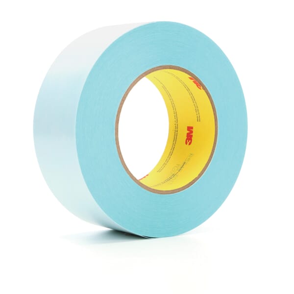 3M 7010374689 Splittable Splice Tape, 50 m L x 50 mm W, 5 mil THK, Repulpable Paper Backing, Blue