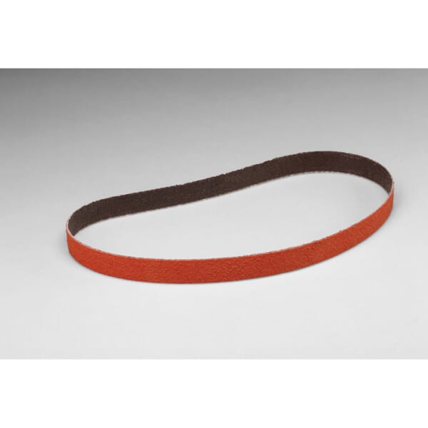 3M 7000118382 Full Flex Cloth Belt, 3/4 in W Belt x 18 in L, 80 Grit, Medium Grade, Polyester Backing