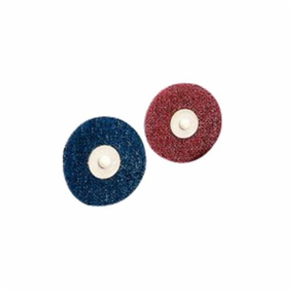 Standard Abrasives 7000046739 Quick-Change Surface Conditioning Disc, 3 in Dia Disc, Medium Grade, Aluminum Oxide Abrasive, Type TR Attachment