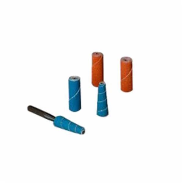 Standard Abrasives 7100102941 Straight Cartridge Roll, 1/4 in Dia x 1-1/2 in OAL, 0.12 in Dia Pilot Hole, 120 Grit, Ceramic Alumina Abrasive