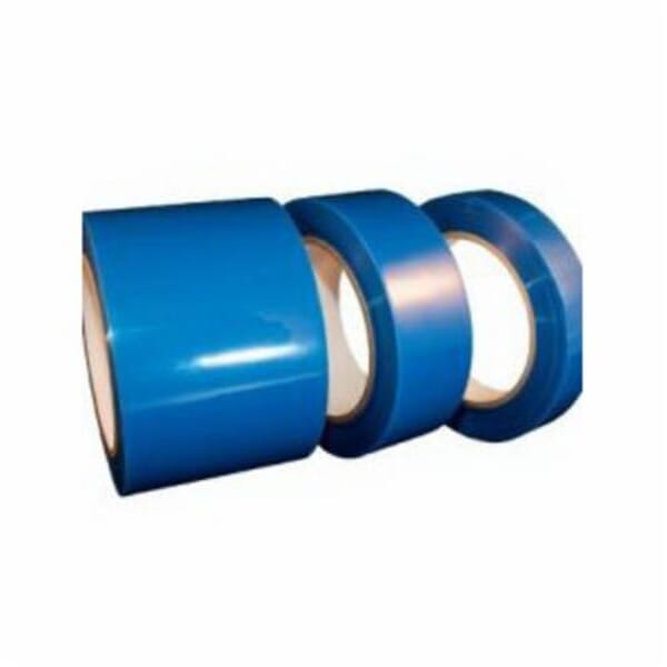 3M 7010368650 Splicing Tape, 72 yd L x 2 in W, 3 mil THK, Silicon Adhesive, Polyester Film Backing, Blue