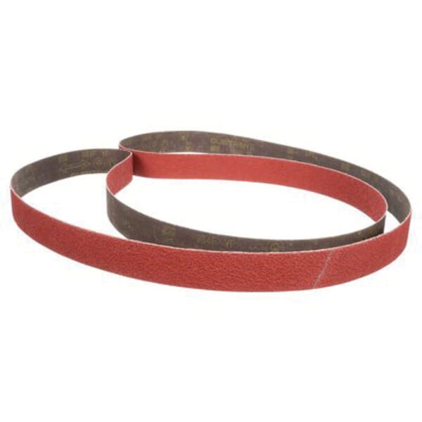 3M 7100141298 Fullflex Cloth Belt, 3/4 in W Belt x 18 in L, 120+ Grit, Polyester Backing