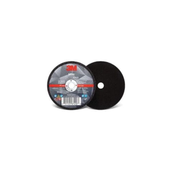 3M 7100139208 Type 1 Abrasive Cut-Off Wheel, 3 in Dia Wheel x 0.035 in THK Wheel, Ceramic Abrasive