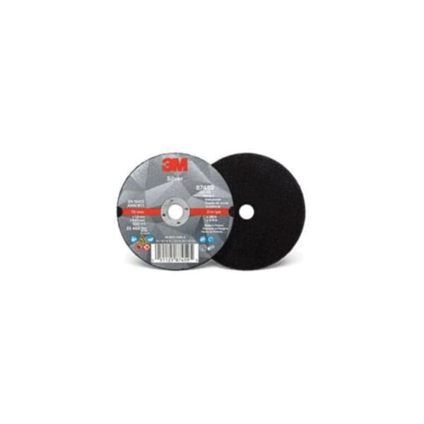 3M 7100139210 Type 1 Abrasive Cut-Off Wheel, 3 in Dia Wheel x 0.06 in THK Wheel, Ceramic Abrasive