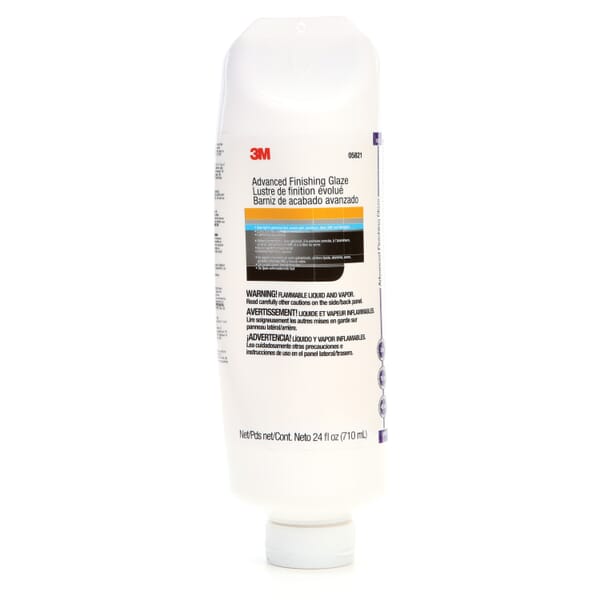 3M 7000045722 Piranha Glaze, 24 fl-oz Container, Paste Form, 30 min Curing