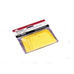 3M 7100143341 Spreader, 4 in W, For Use With Fiberglass Fillers, Finishing Putties, Resins and Spreading Body, Plastic, Yellow