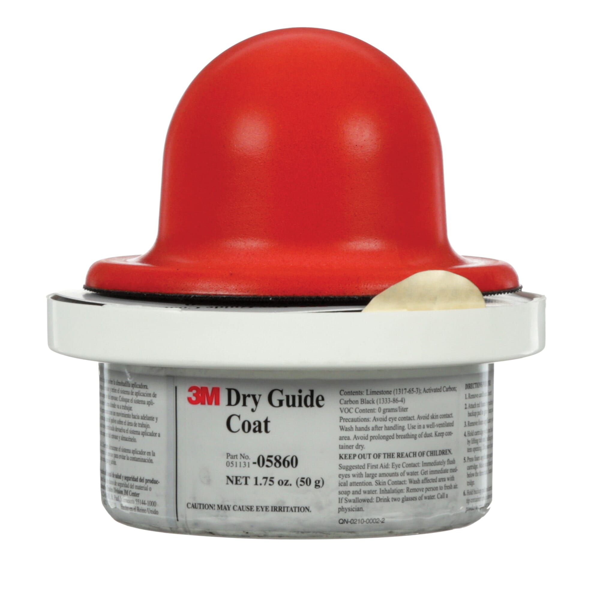 3M 7000000597 Dry Guide Coat Kit, 50 g Container, Powder Form, Dark Gray