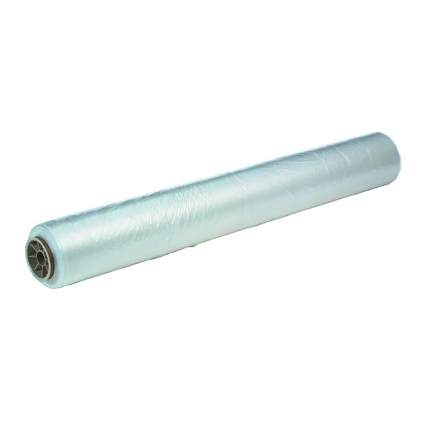 3M 7000000350 Overspray Protective Sheeting, 400 ft Roll L x 12 ft W x 0.4 mil THK, Plastic