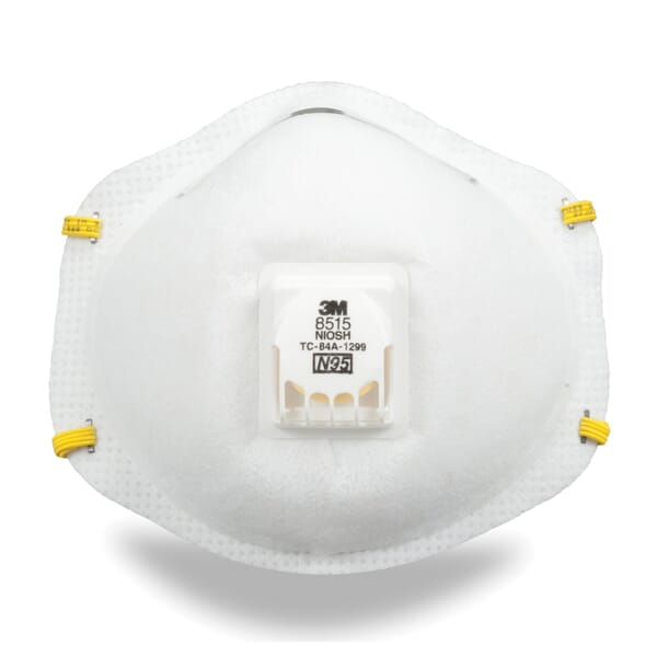 3M 7000002112 Cup Style Disposable Welding Respirator, Standard, Resists: Certain Non-Oil Based Particles
