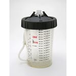 3M 7000119668 Type H/O Pressure Cup, 950 mL Container, For Use With 3M Paint Preparation System