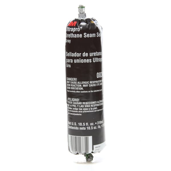 3M 7000120461 Economical Urethane Seam Sealer, 310 mL Container, Paste Form, Gray, 30 min Curing