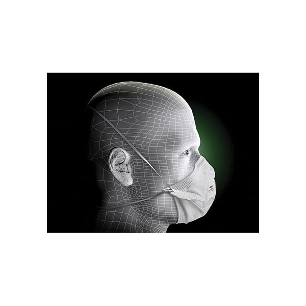 3M 5113117397 Economical Particulate Respirator, Standard, Resists: Non-Oil Based Particles, Airborne Contaminants, Dust and Other Particles