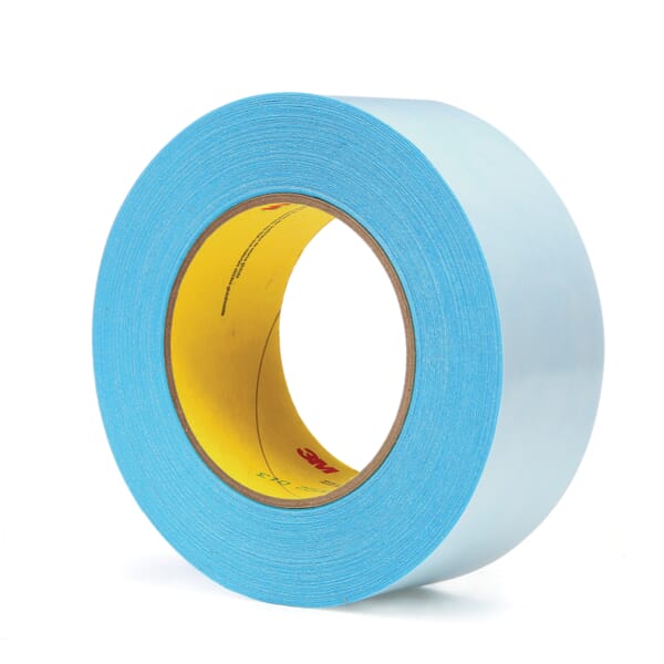 3M 051131-175 Double Coated Splicing Tape, 3M Double Coated Splicing Tape, 3 mil THK, Repulpable Adhesive, Kraft Paper Backing, Blue