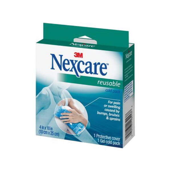 Nexcare 7100143971 Reusable Cold Pack, 10 in L x 4 in W, Blue