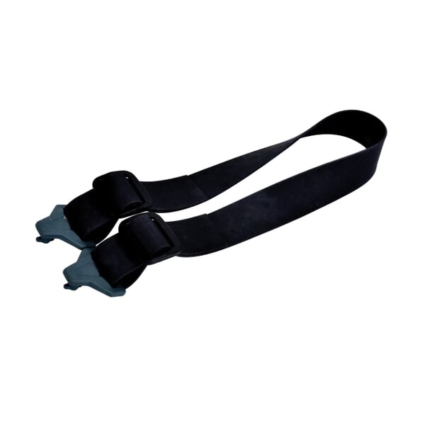 3M 7010316627 500 Replacement Neoprene Strap, Neoprene, Black