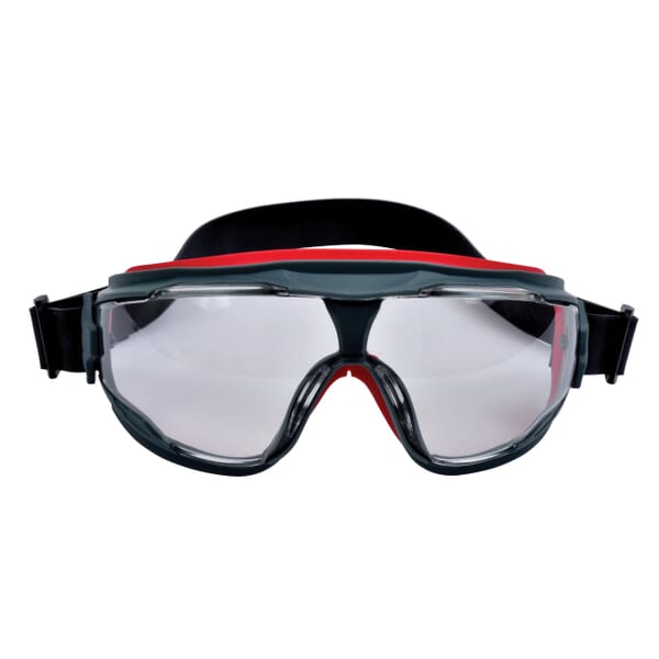 3M 7100112956 500 Indirect Vent Premium Splash Protection Safety Goggles, Anti-Fog/Anti-Scratch Clear Polycarbonate Lens, Yes % UV Protection, Neoprene Strap, ANSI Z87.1-2003, CSA Z94.3