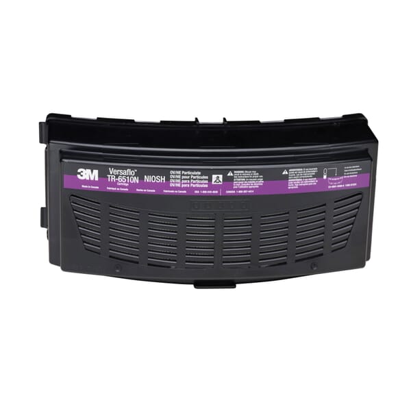 3M 7100021253 TR Series Organic Vapor/HEPA Cartridge, For Use With Versaflo TR-600/800 Series PAPRs