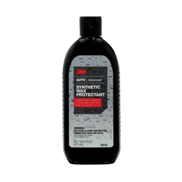 3M 7100007767 Synthetic Wax Protectant, 16 fl-oz Container Bottle Container, Slightly Fragrant Odor/Scent, Opaque, Liquid/Viscous Form