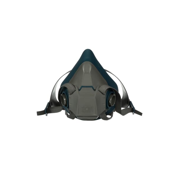 3M 7000128240 6500 Series Probed Reusable Half Facepiece Respirator, L, 4-Point Suspension, Bayonet Connection, Resists: Gases and Vapors