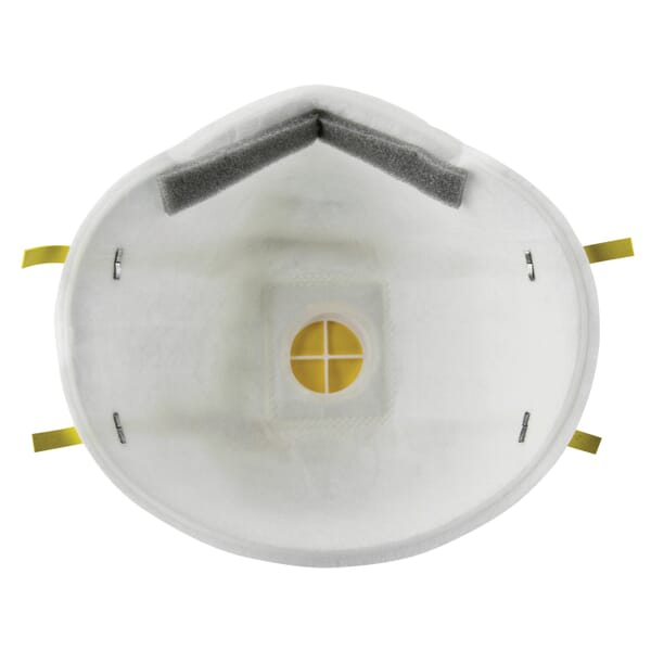 3M 7000002462 8000 Cup Style Disposable Particulate Respirator, Standard, Resists: Certain Non-Oil Based Particles, Airborne Contaminants, Dust and other Particles