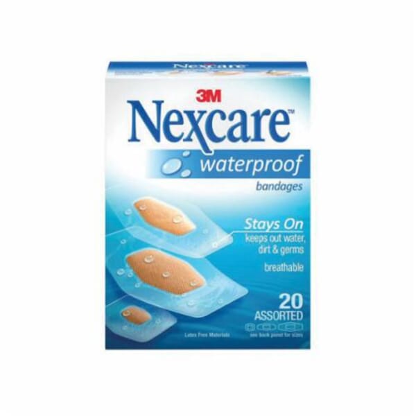 Nexcare 7010332681 Waterproof Bandage, Clear Film