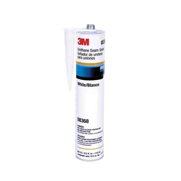 3M 7100049325 Urethane Seam Sealer, 310 mL Container Cartridge Container, Solvent Odor/Scent, White, Paste Form