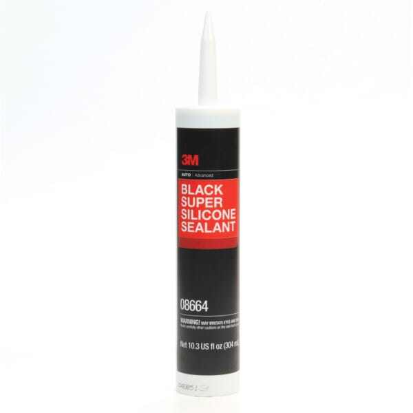 3M 7010327969 Super Silicone Sealant, 0.1 gal Cartridge Container