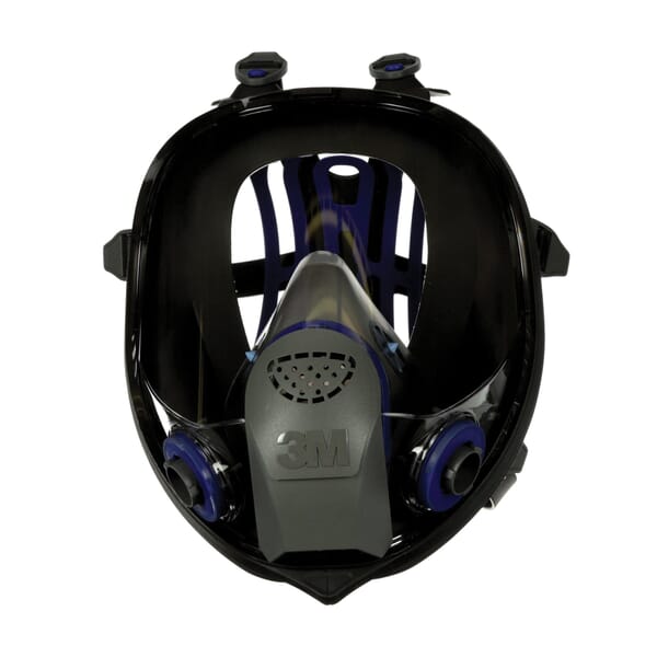 3M 5113589418 Reusable Ultimate FX Full Face Respirator, 6-Point Suspension, Bayonet Connection