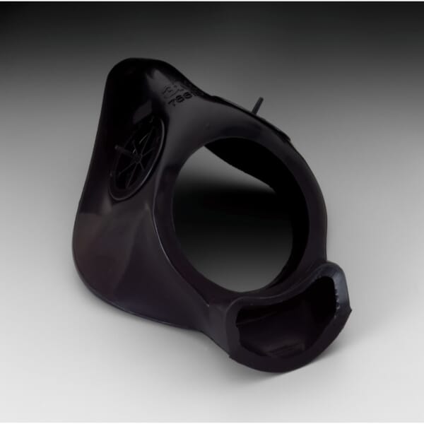 3M 7000001919 Nosecup Assembly, For Use With 7800S Series Full Facepiece Respirators, Black