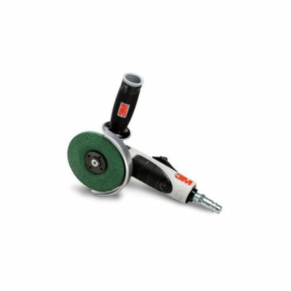 3M 7100142462 Regular Length Pneumatic Grinder, 4 in Dia Wheel, 1 hp