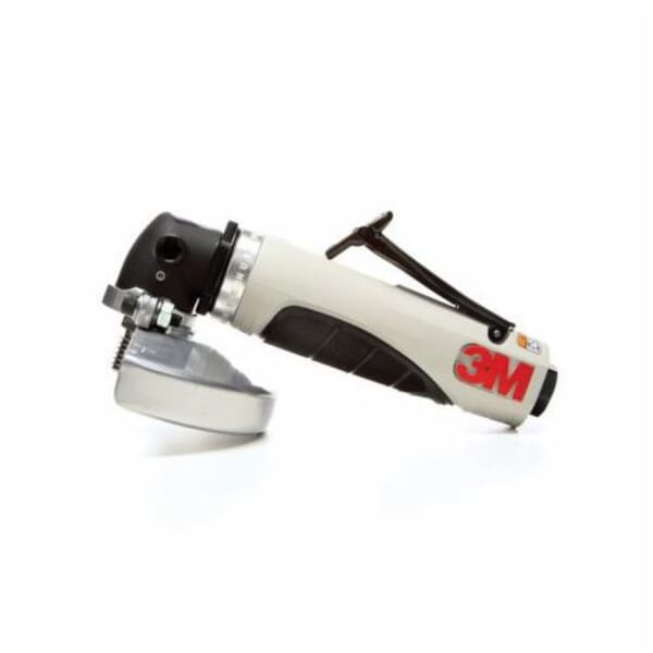 3M 7100142326 Regular Length Pneumatic Grinder, 4-1/2 in Dia Wheel, 1 hp